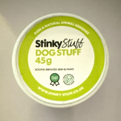 Stinky stuff dog - &, paw