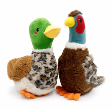 Plush Honking Dog Toy Bird –