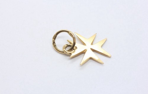 18ct gold maltese - 18ct,
