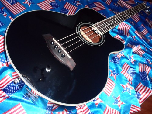 Superb ibanez aeb8e - ibanez, black