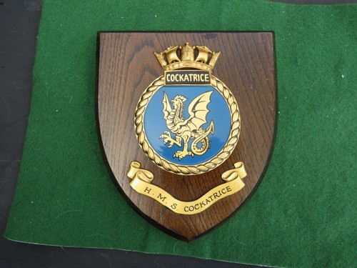 Vintage hms cockatrice j229 - hms,