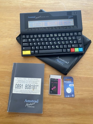 Amstrad nc100 notepad computer - nc100,