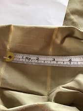100% SILK DUPION FABRIC GOLD &