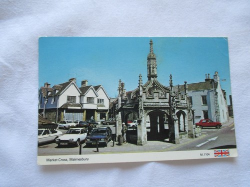 Vintage colour postcard - colour, postcard,