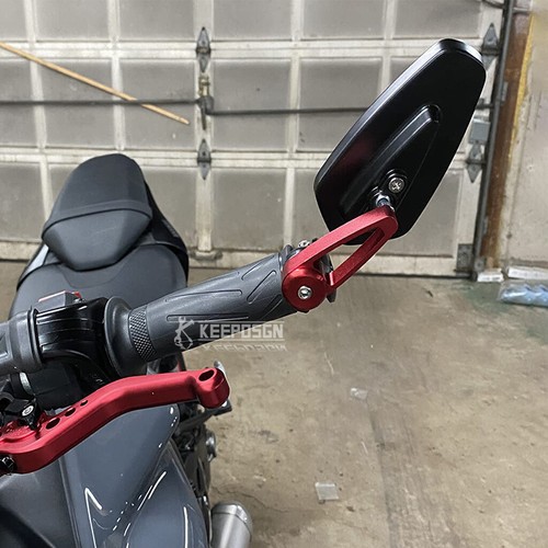 Red motorcycle handle bar - 7/8",