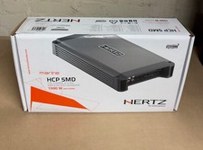 Hertz HCP 5MD, Car Amp 5 Multi Channel 1500W D-Class Marine Speaker Amplifier