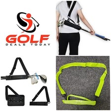 Golf Practice 6 Club Holding Mini Bag Range Practice Carry Bag New Bright Green