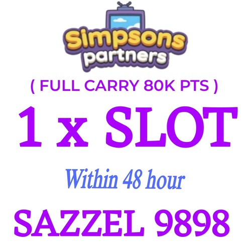 Slot simpsons - 1,