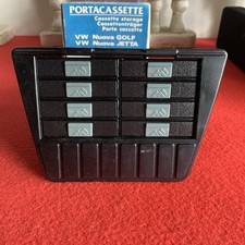 VW Golf 2 Mk2 Cassette Tape Holder. Metalplast / Italian Made. New