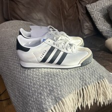 adidas Originals Samoa White Black Men Unisex Casual Shoes Sneakers 675033