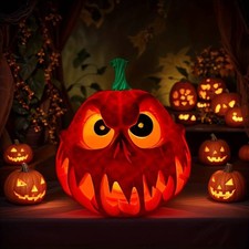 LED Decorative PUMPKIN Halloween Props Lantern Party Pumpkin Decoration Pumpkin