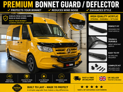 Mercedes sprinter 2018 bonnet - sprinter, 2018+bonnet