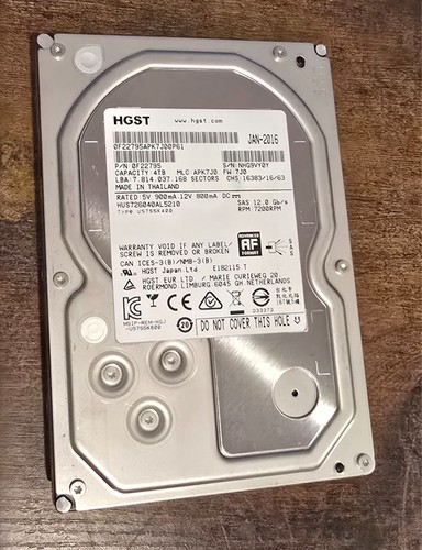 Hgst 4tb 7200rpm inch - hgst,