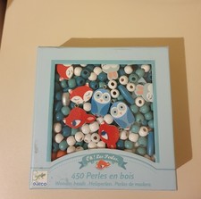 Djeco Wooden Beads Little