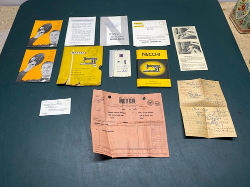 1951 necchi sewing machine - 1951,