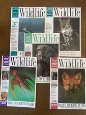 BBC Wildlife Magazines X 5