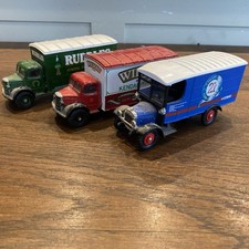 Corgi Classics Thornycroft Van Etc Truck Bundle X 3 #446