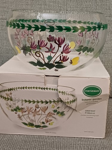 Portmeirion glass salad bowl - portmeirion,