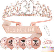Heyu-Lotus 30Th Birthday Sash