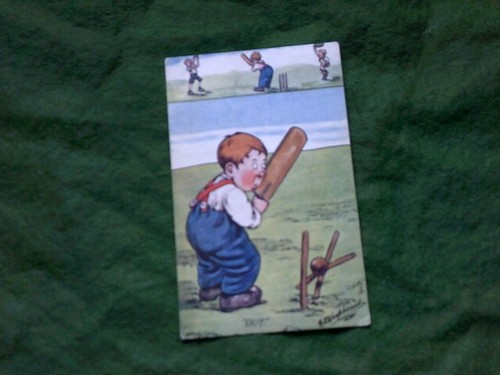 Children coming cricketer - children,