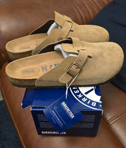 Birkenstock boston beige - boston, bs