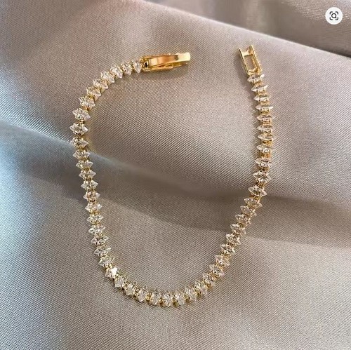 Gold tone tennis - gold,