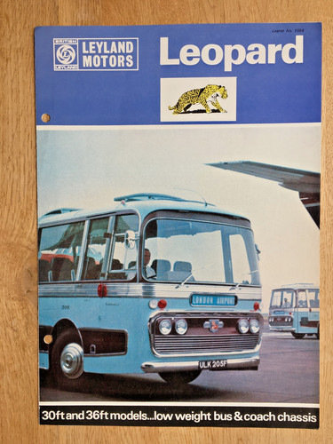 Leyland leopard bus - &, coach