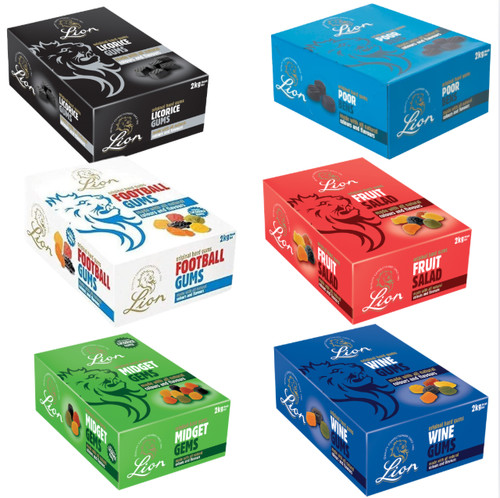 Lion sweets full 2kg gift - 2kg, box