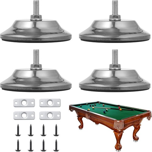 Billiard table leg levelers 4 - billiard,