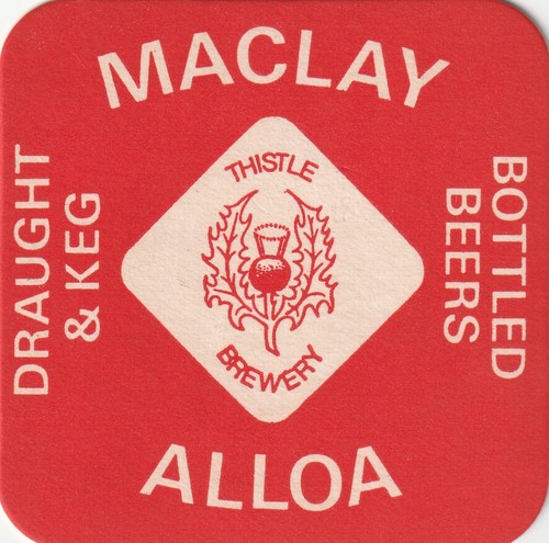 Beer mat maclays brewery - -,