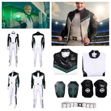Superhero:Green Lantern Cosplay Costume Halloween party Jacket jumpsuit fullset