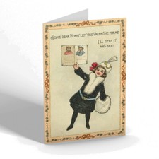 VALENTINES DAY CARD - Vintage