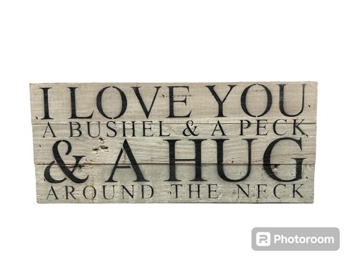 Love you bushel distressed - love,