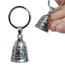 Gremlin Bell Brass Knuckles Symbol Duster Guardian Bell Motorcycle Biker Gift