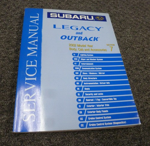 2002 subaru outback body - subaru,