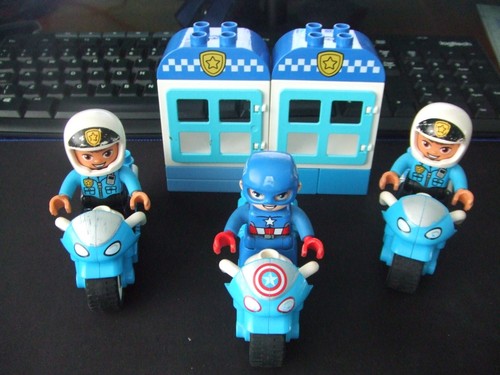 Lego duplo two police - lego,