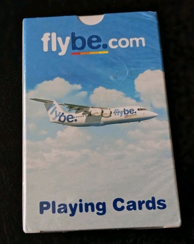 Flybe playing cards - cards, sealed.