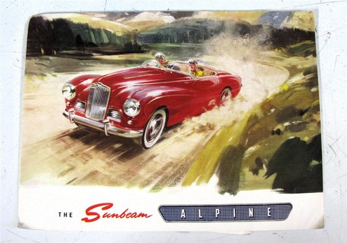 Sunbeam alpine car - sunbeam,