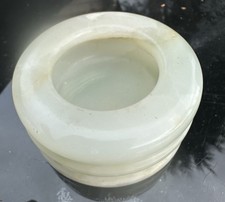 Antique Jade Bowl Dish Hand Carved