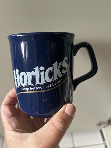 Vintage horlicks navy - vintage, blue