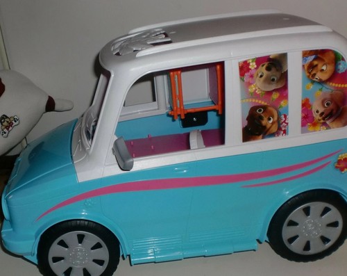 Barbie pet camper - van, +