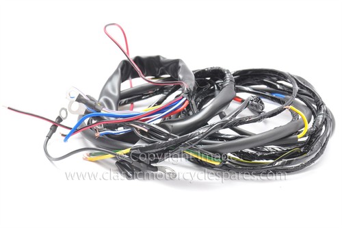 Wiring harness bsa m20wd - wiring, harness,