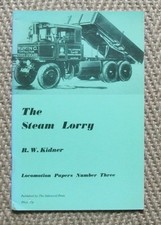 The Steam Lorry  by R. W. Kidner  VERY GOOD