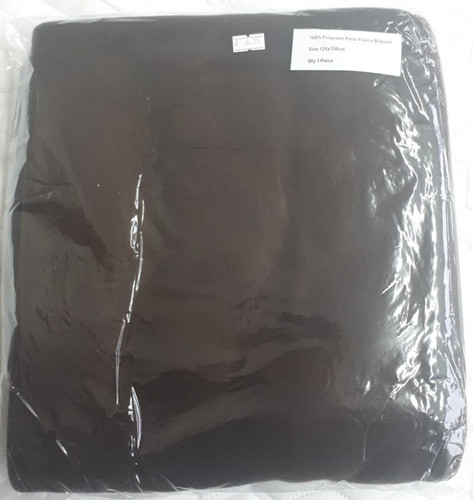 Brown chocolate polar fleece - polar,