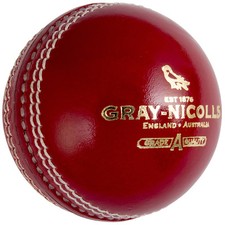 Gray Nicolls Crest Academy Red Cricket Ball - Free P&P