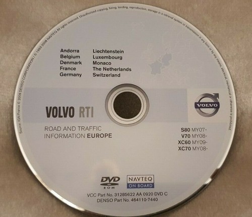 West europe maps not volvo - west, uk