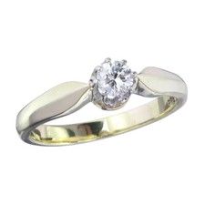 Solitaire Ring Brilliant 585
