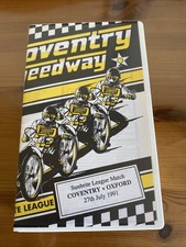 1991 COVENTRY v OXFORD BRITISH LEAGUE DIVISION 1 ORIGINAL SPEEDWAY VIDEO