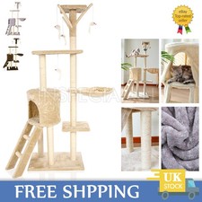 CAT TREE CLIMBING TOWER ACTIVITY CENTRE KITTEN TALL SCRATCHING POST CONDO LARGE
