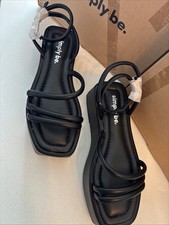 Simply Be Black Platform Size